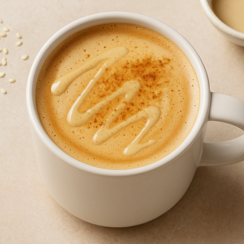 tahini latte