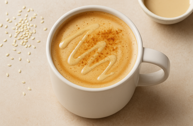tahini latte