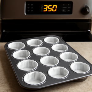 Double Chocolate Muffins step 1