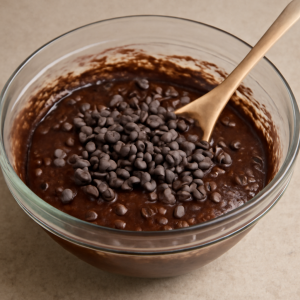 Double Chocolate Muffins step 5