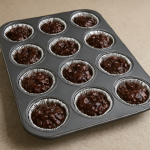Double Chocolate Muffins step 6