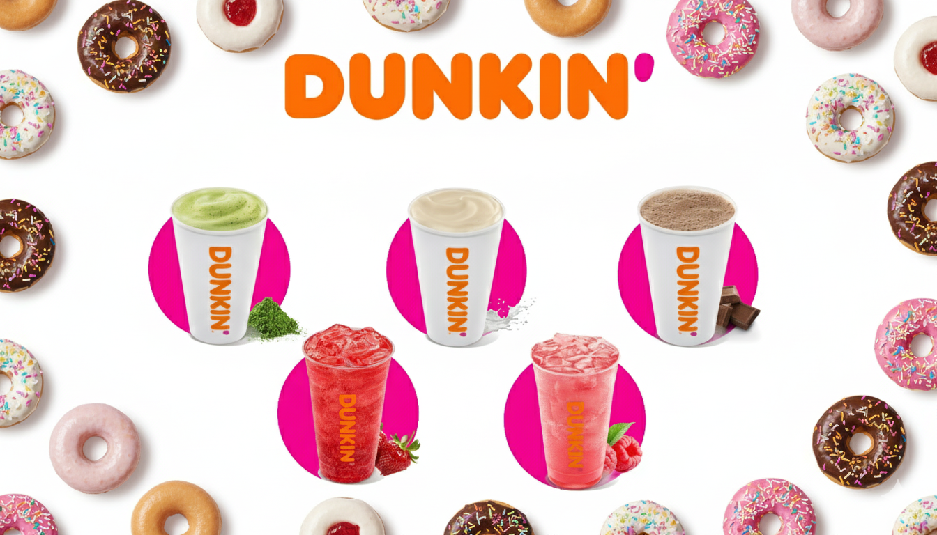 dunkin 2025 menu