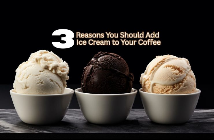 coffee with ice cream