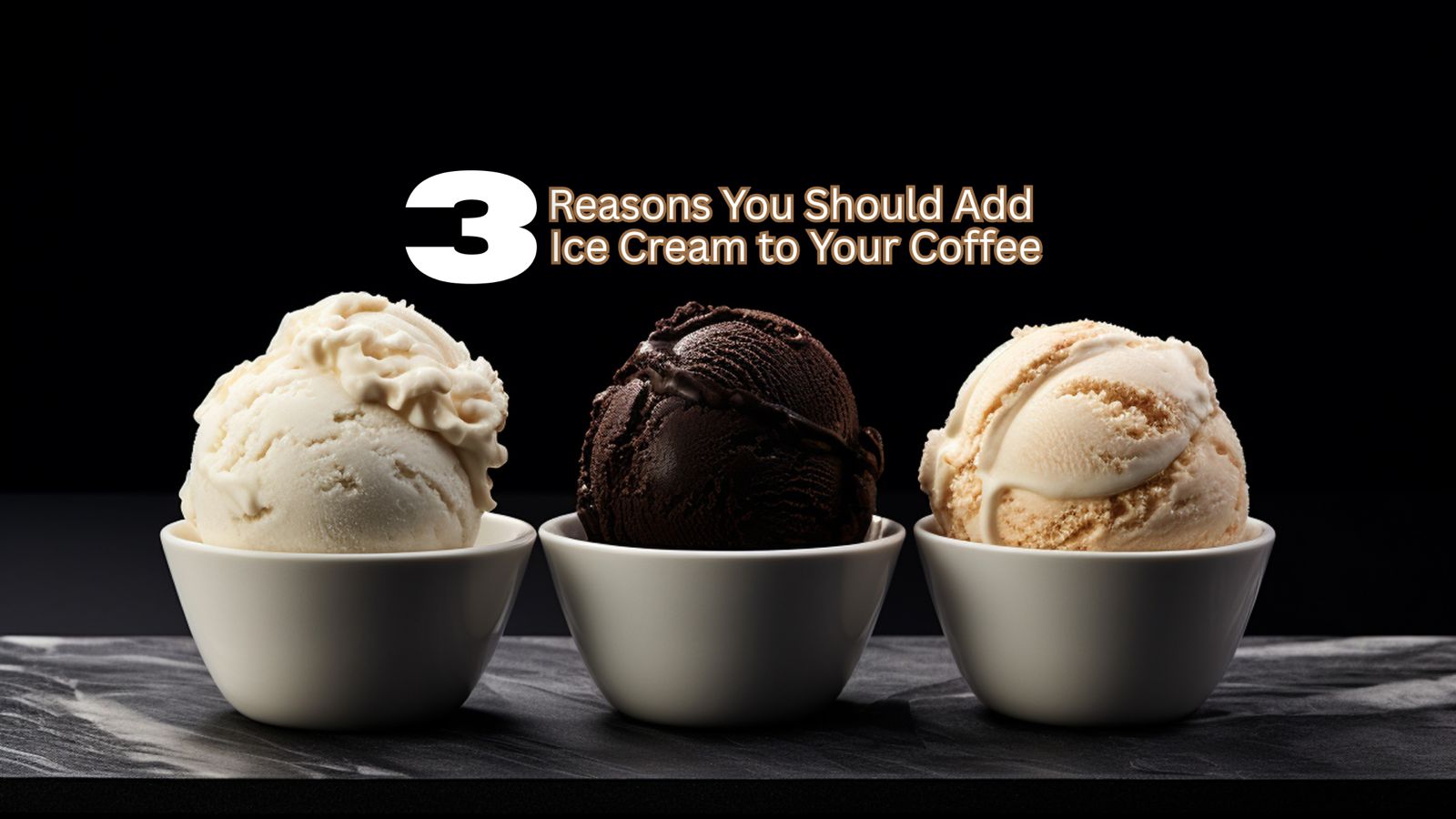 coffee with ice cream