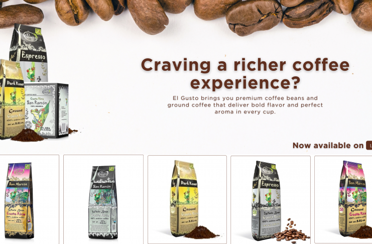 costa rican elgusto coffee