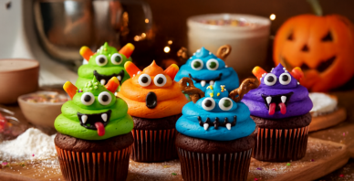 Halloween cupcakes