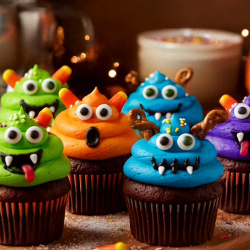 Halloween cupcakes