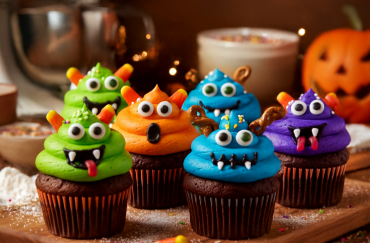 Halloween cupcakes