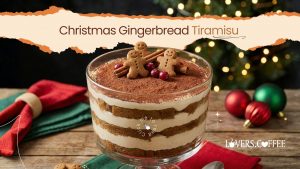 Christmas Gingerbread Tiramisu