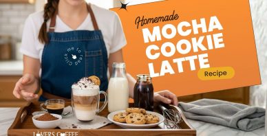 mocha cookie latte