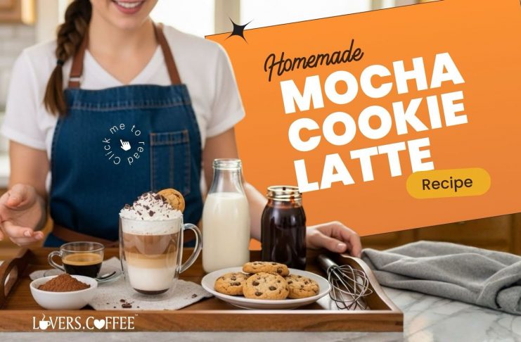 mocha cookie latte