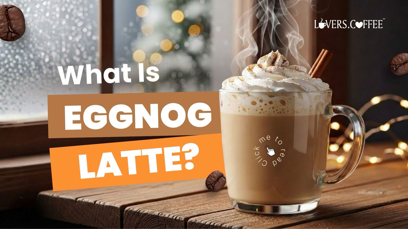 what is eggnog latte