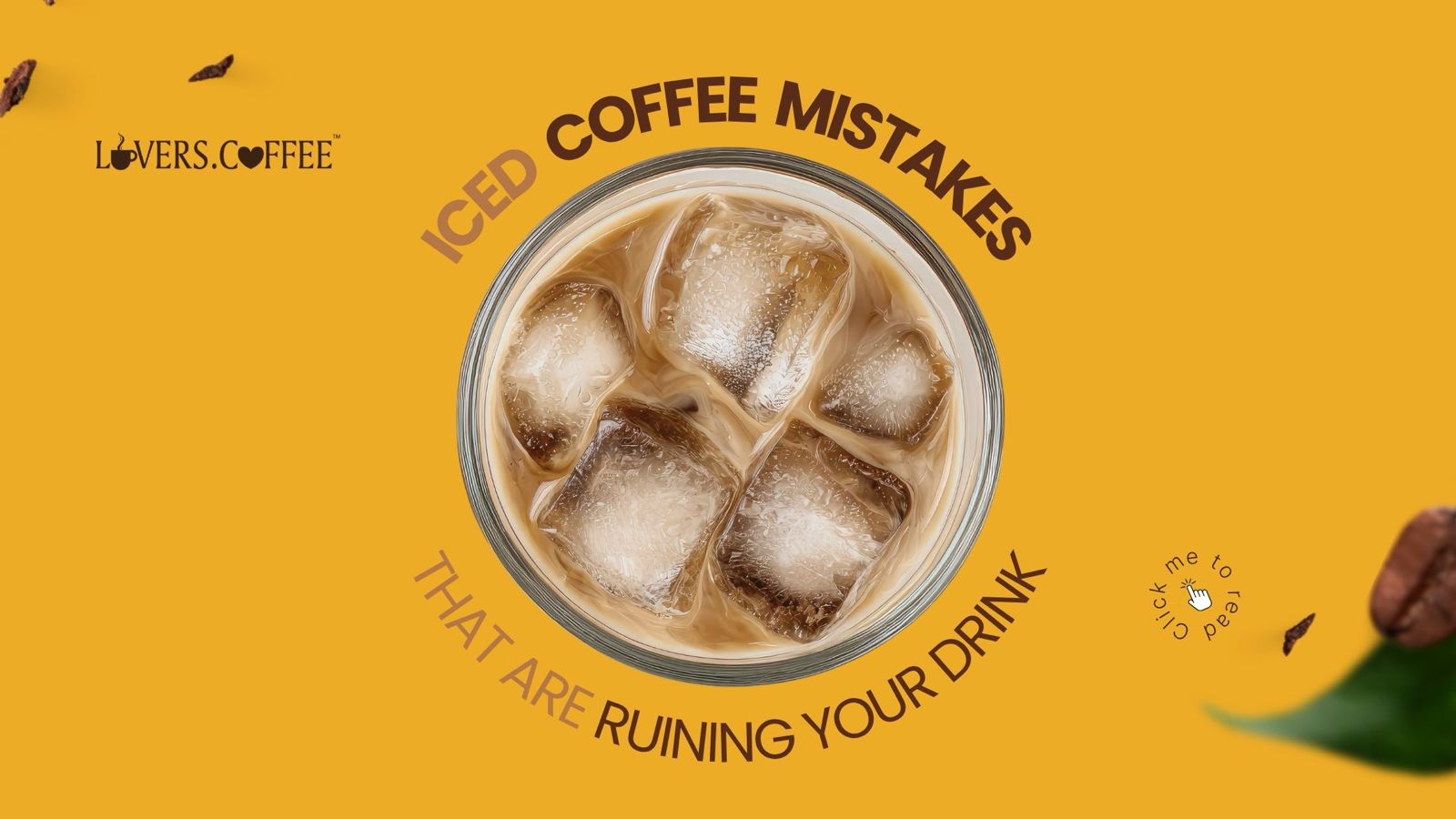 iced coffee mistakes
