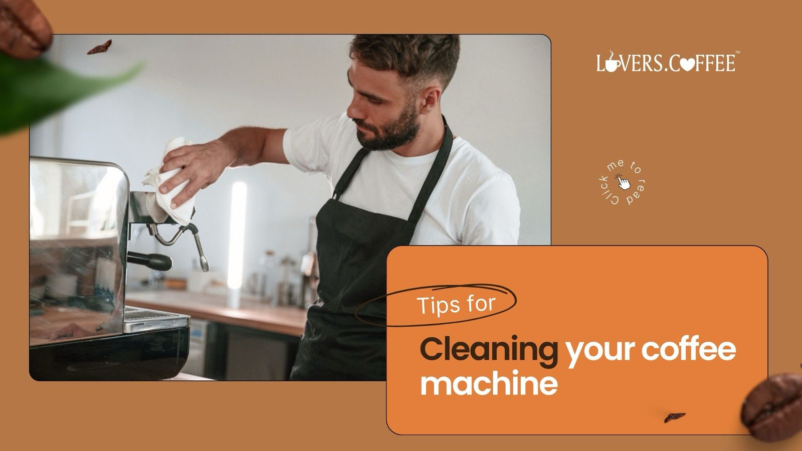tips for cleaning your coffee machine