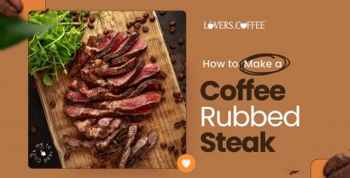 coffee rubbed steak
