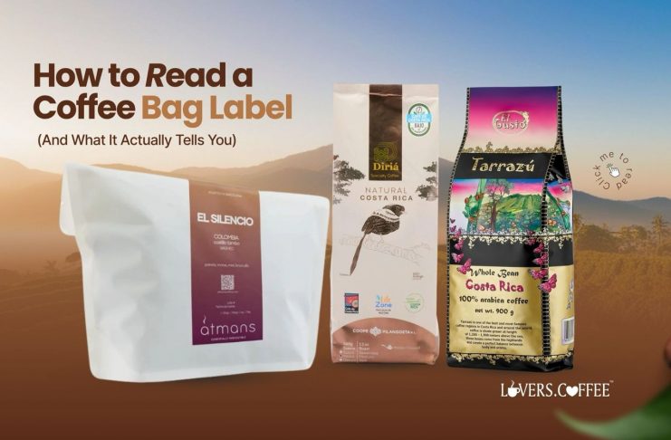how to read coffee bag label
