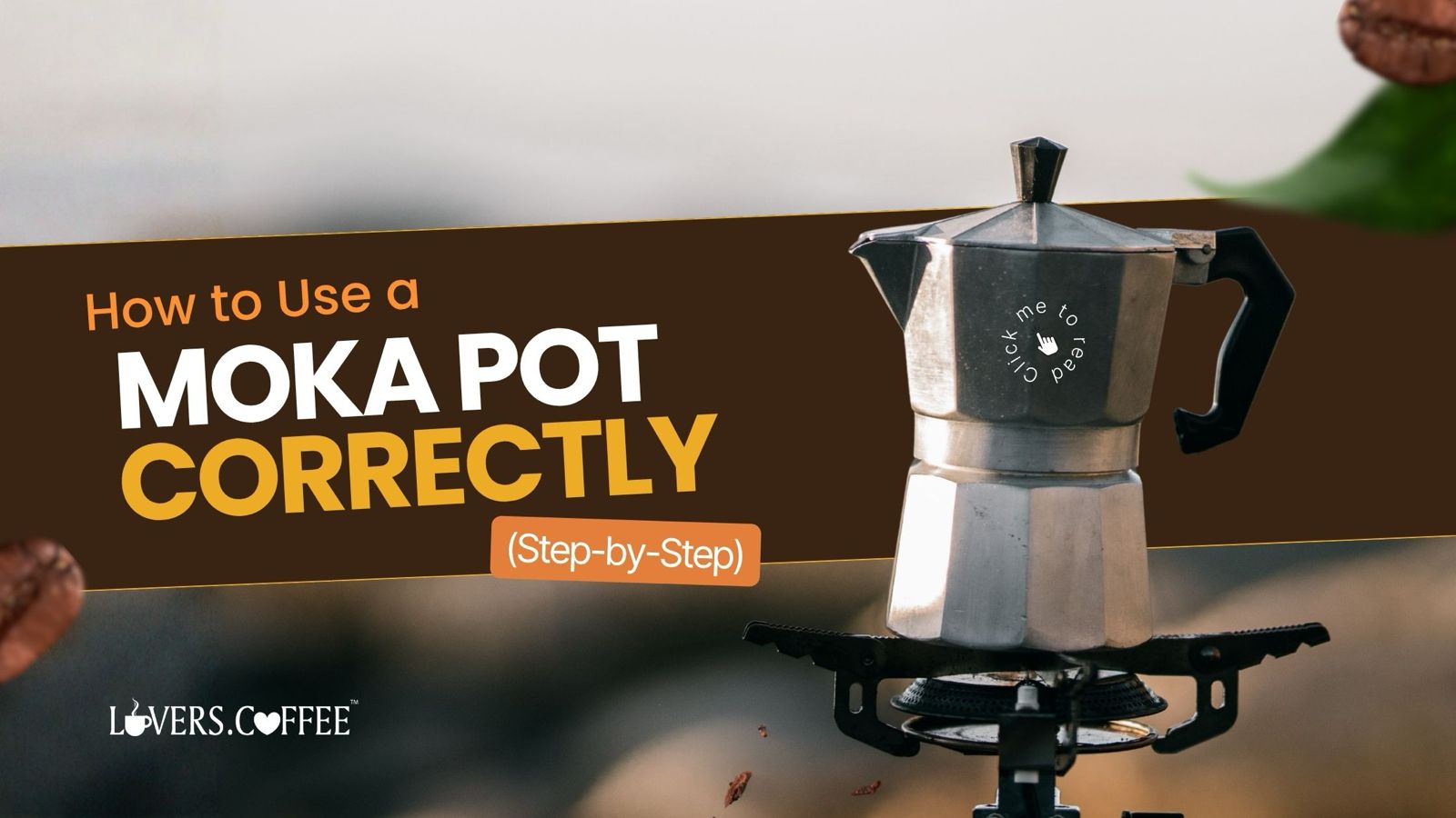 how to use a moka pot