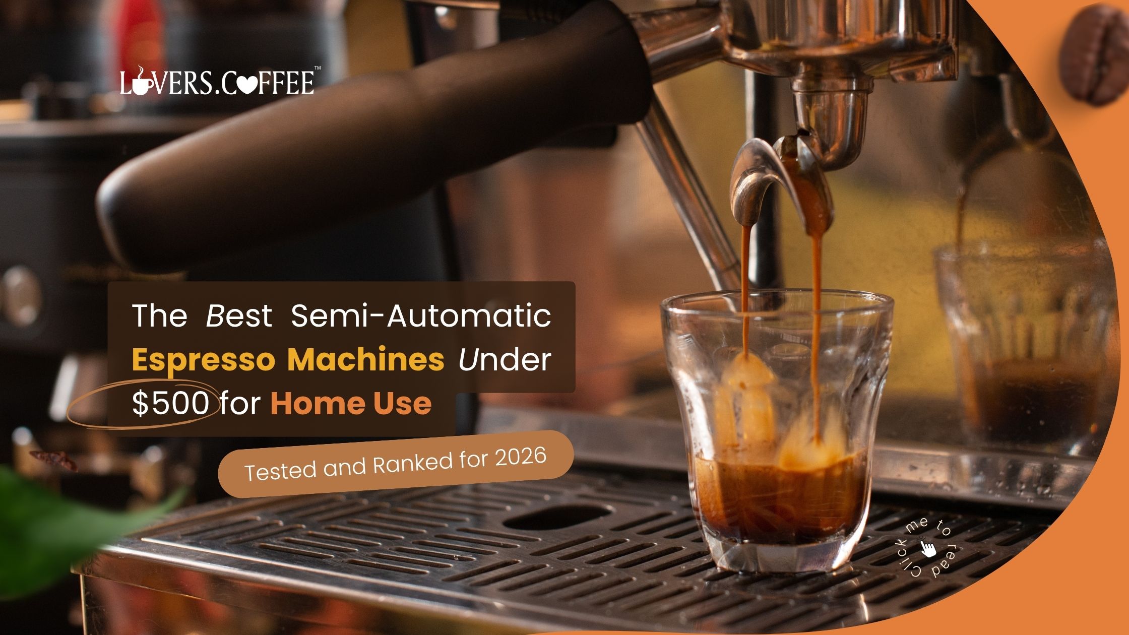 Best semi automatic espresso machines under $500