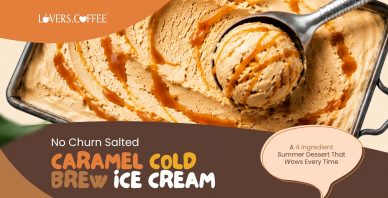 caramel cold brew ice cream