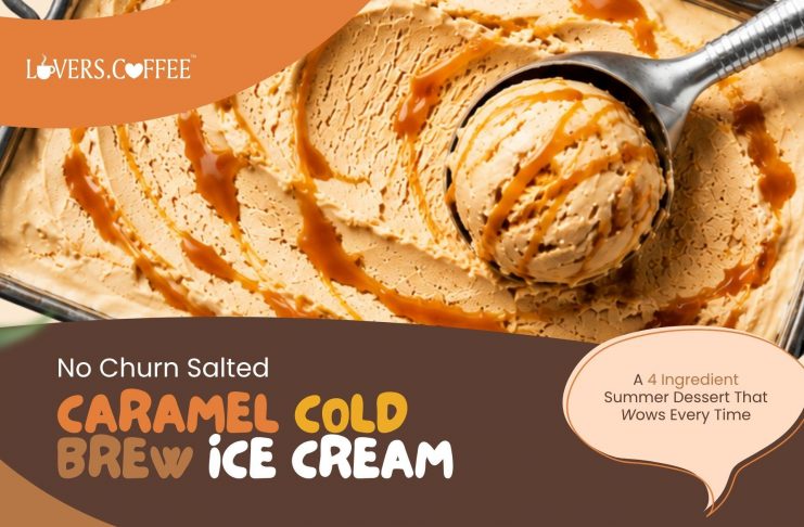 caramel cold brew ice cream
