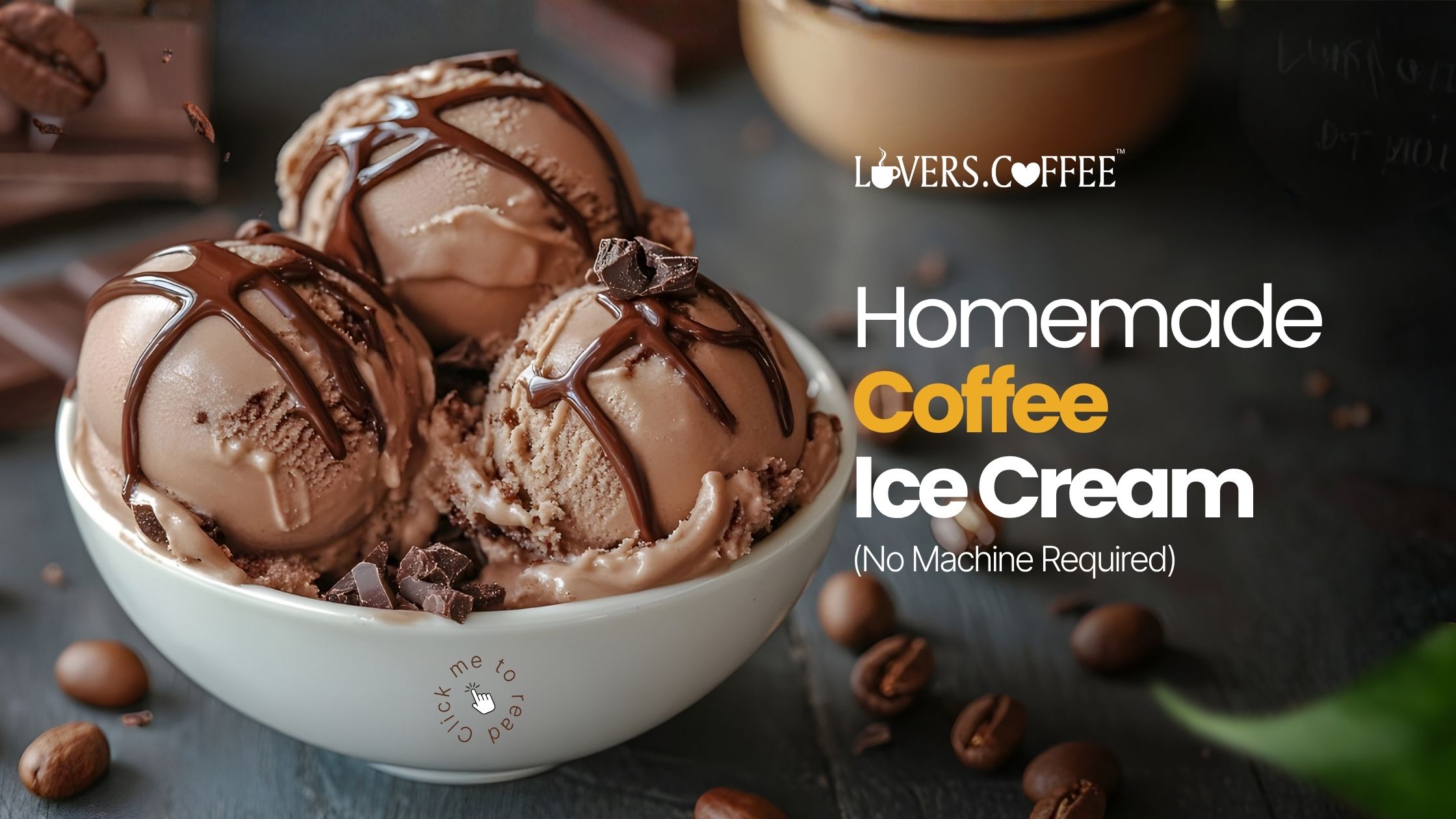 coffee ice cream