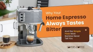 why home espresso tastes bitter