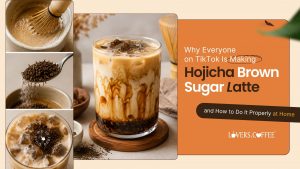 Hojicha Brown Sugar Latte