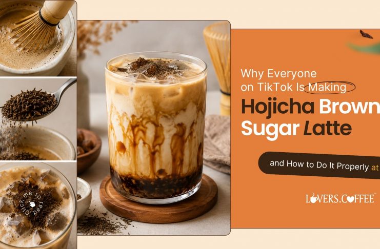 Hojicha Brown Sugar Latte