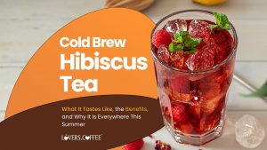 cold brew hibiscus tea