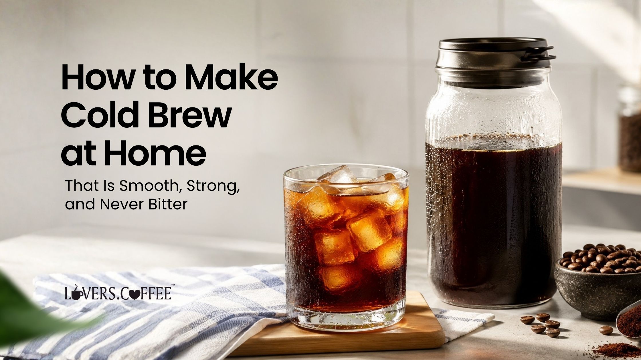 how to make cold brew at home
