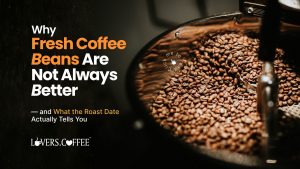 Fresh coffee beans