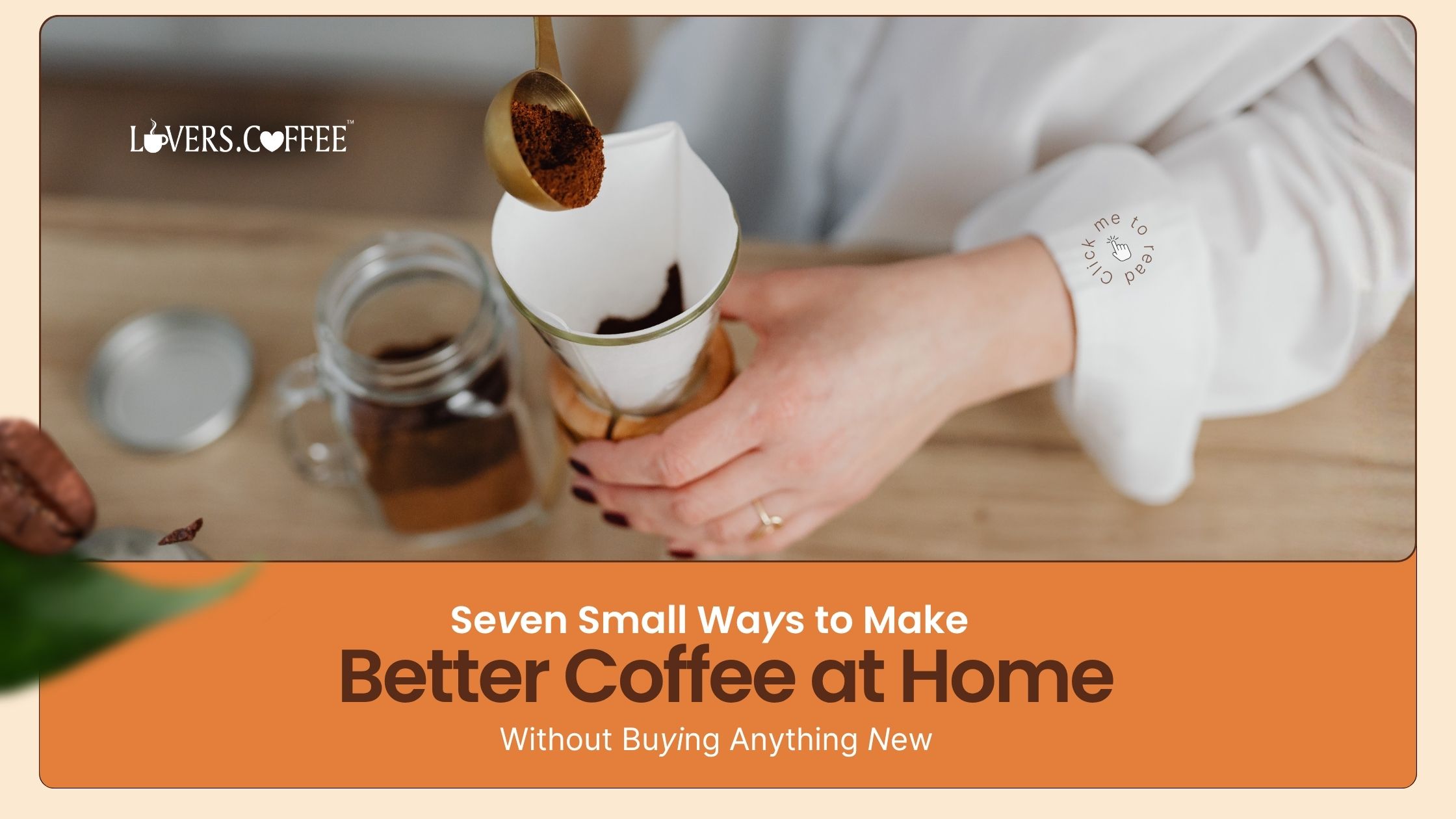better coffee at home
