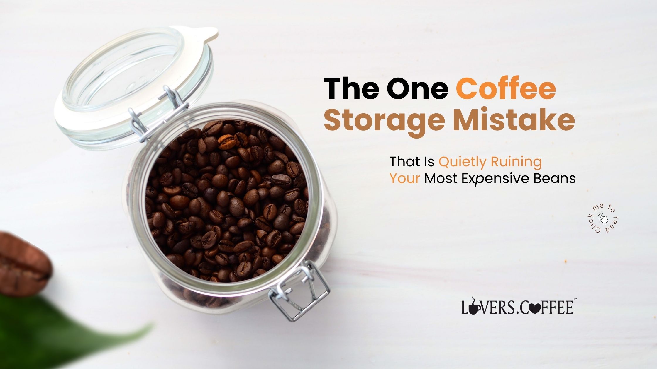 coffee storage mistakes