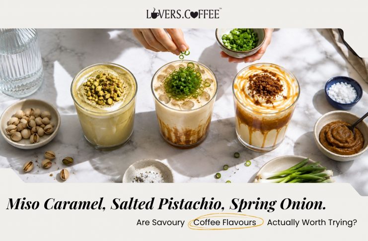 Savoury coffee flavours