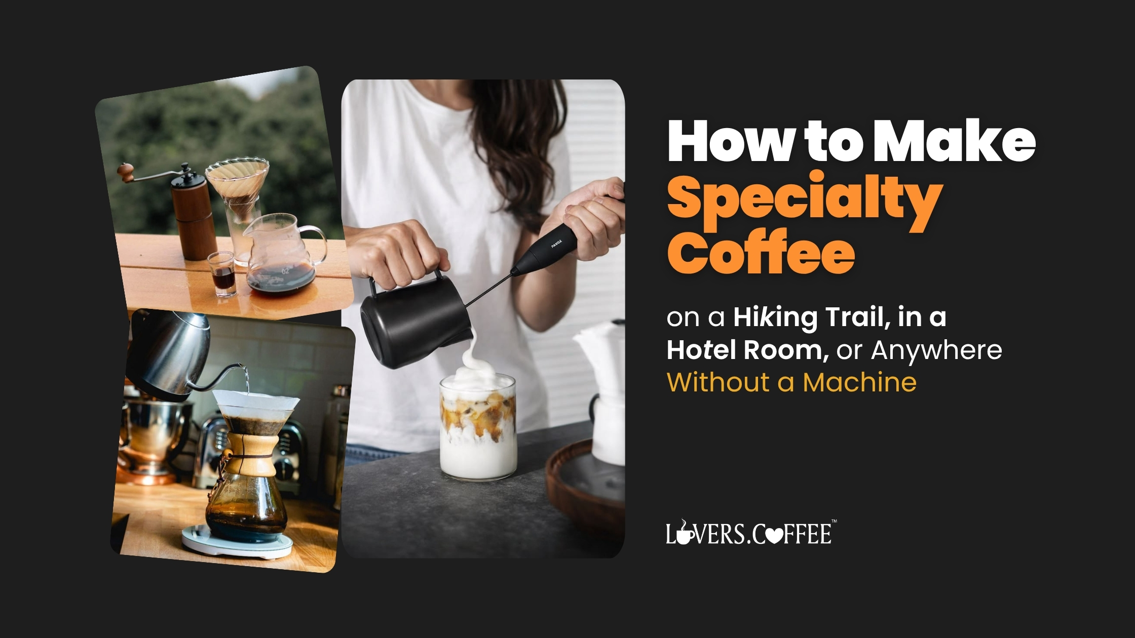 coffee without a coffee machine
