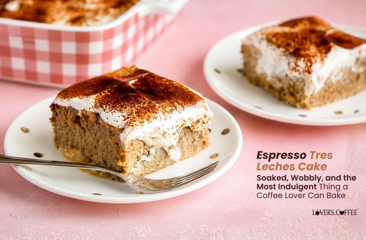 Espresso tres leches cake