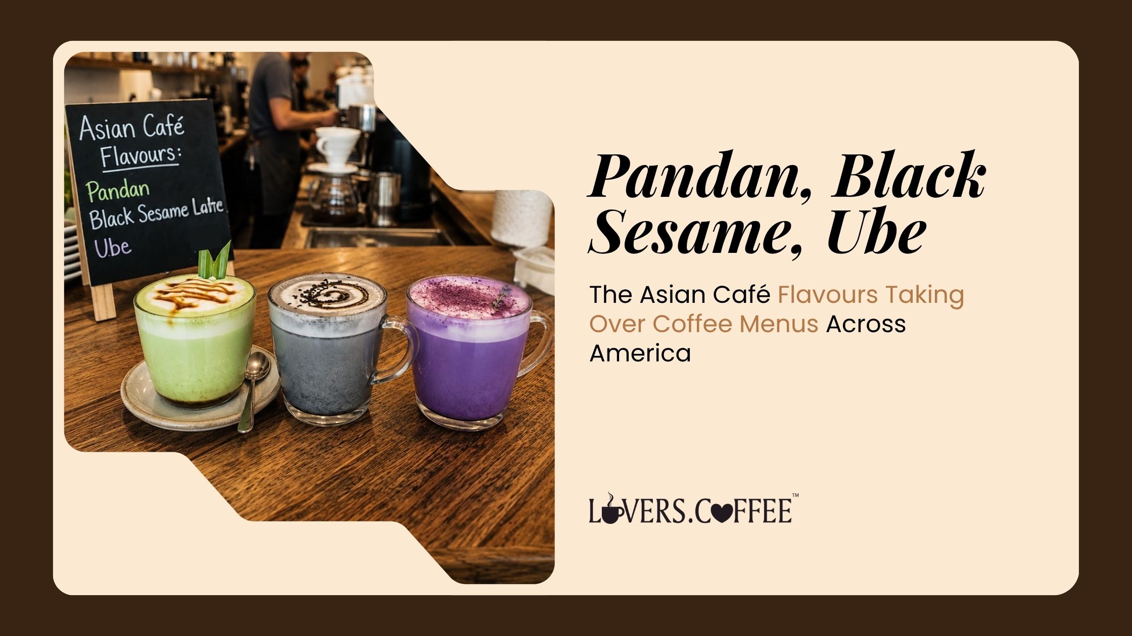 Asian café flavours