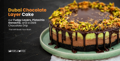 Dubai chocolate layer cake