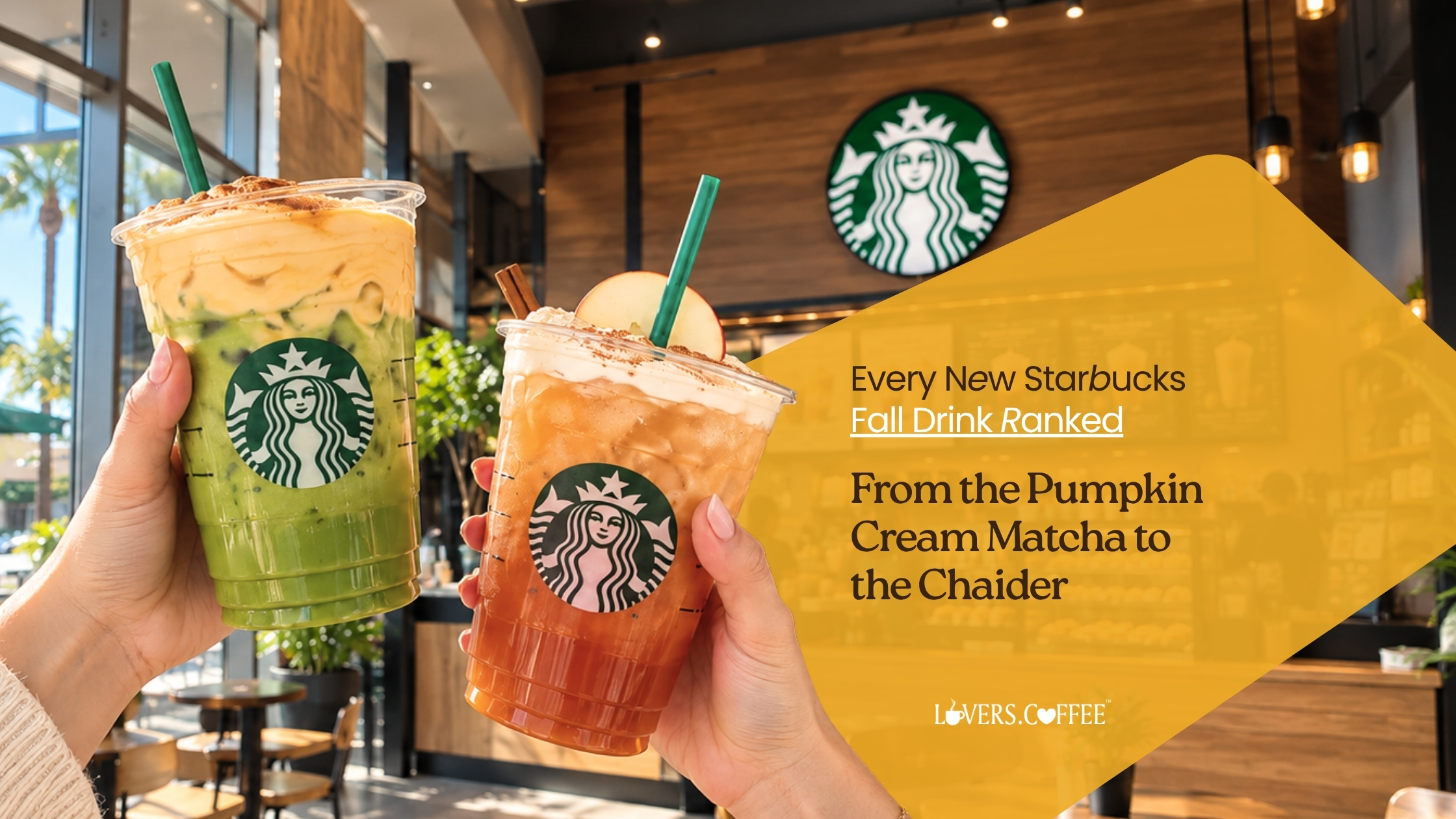 Starbucks fall drinks ranked
